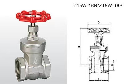 儋州Z15W-16P不銹鋼閘閥